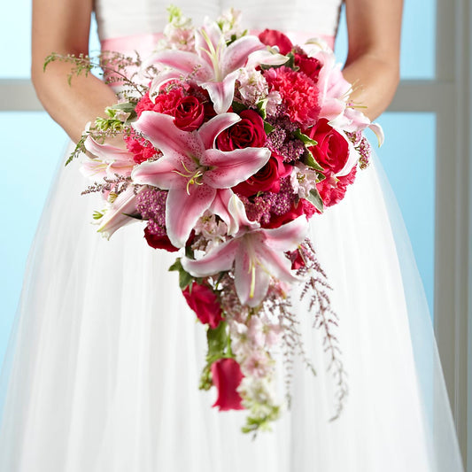 Lily & Rose Bouquet – BERMAN'S FLOWERS, Kingsburg CA