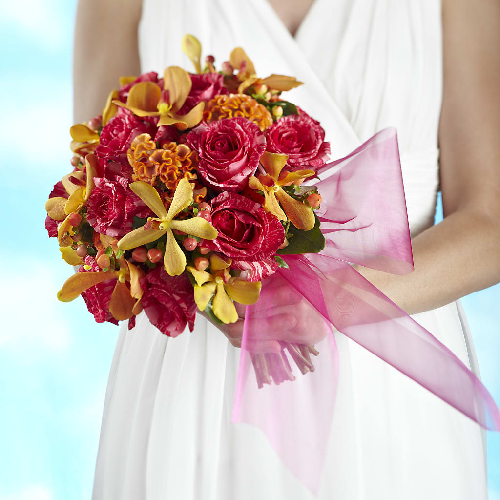 Brilliant Shades of Love Bouquet – BERMAN'S FLOWERS, Kingsburg CA