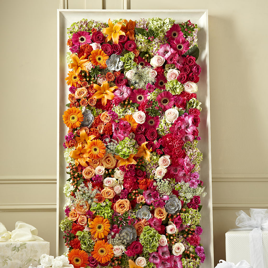 Fresh Picked Floral Wall – BERMAN'S FLOWERS, Kingsburg CA