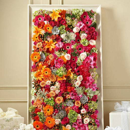 Fresh Picked Floral Wall – BERMAN'S FLOWERS, Kingsburg CA