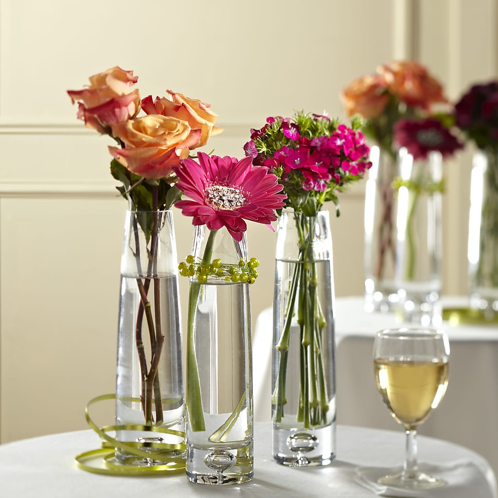 Sparkling Toast Centerpiece – BERMAN'S FLOWERS, Kingsburg CA