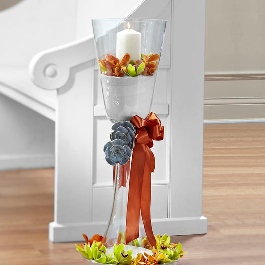 Matrimony Pew Decor – BERMAN'S FLOWERS, Kingsburg CA