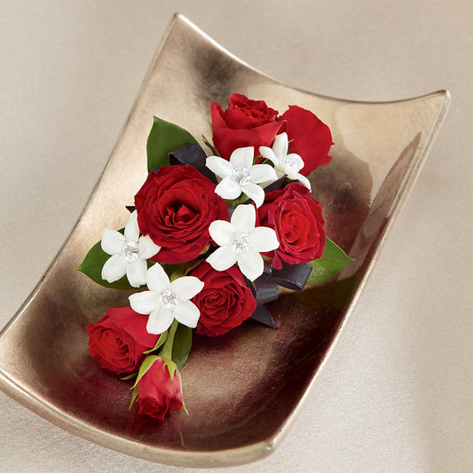 Poetry Corsage – BERMAN'S FLOWERS, Kingsburg CA