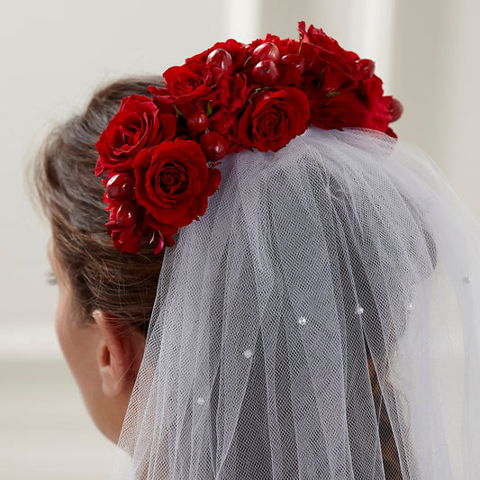 Heart's Happiness Hair Decor – BERMAN'S FLOWERS, Kingsburg CA