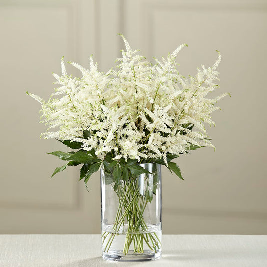 White Astilbe Bouquet – BERMAN'S FLOWERS, Kingsburg CA
