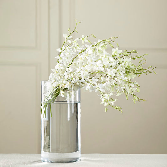 White Dendrobium Bouquet – BERMAN'S FLOWERS, Kingsburg CA
